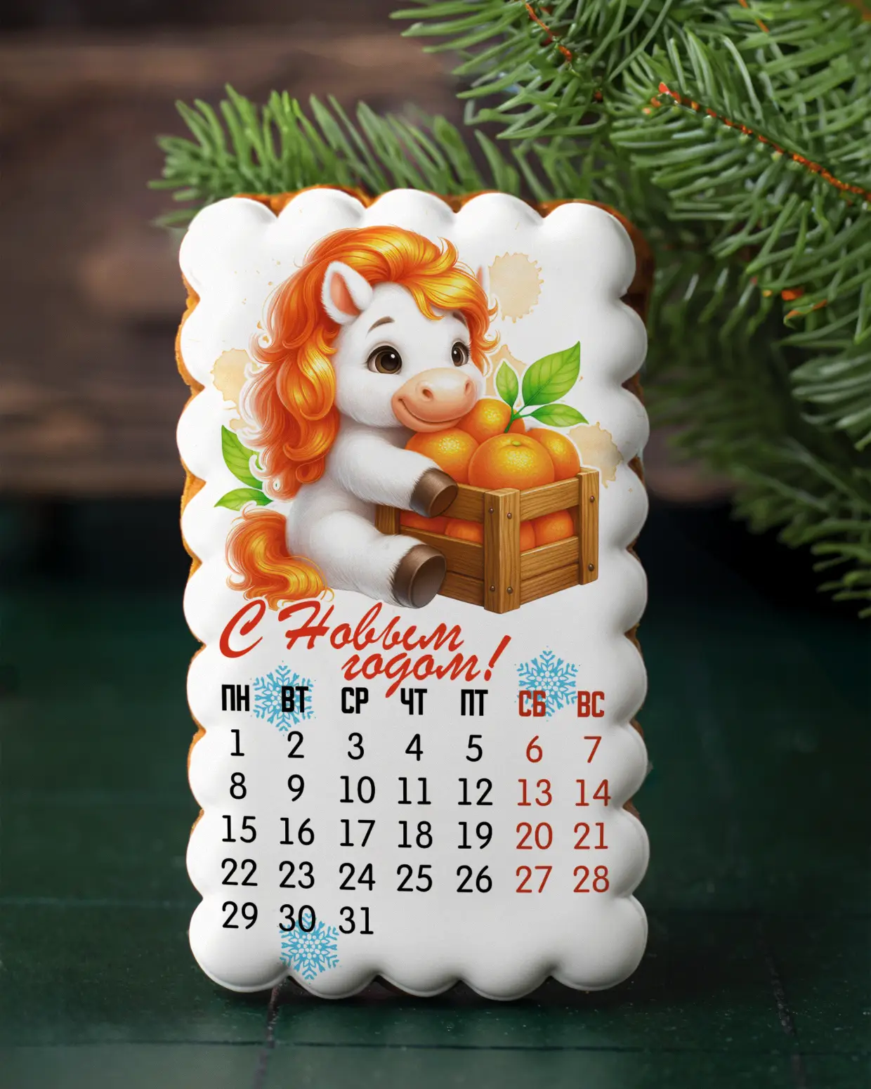 Календарь декабрь